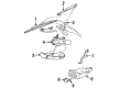 Ford Taurus Windshield Washer Fluid Reservoir Diagram - F6DZ17618C