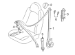 Mercury Mariner Seat Belt Diagram - 9L8Z-78611B09-AC