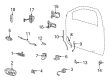 Ford Taurus Door Lock Actuator Diagram - 5F1Z-14A626-AA