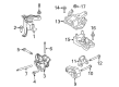 Ford Engine Mount Bracket Diagram - AE8Z-6068-C