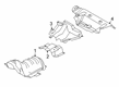 Ford Escape Exhaust Heat Shield Diagram - LX6Z-7811435-E