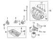 Ford Throttle Body Gasket Diagram - CM5Z-9E936-A