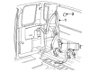 Ford F-250 Seat Belt Diagram - F6TZ-18611B69-D
