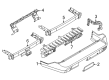 Ford Maverick Bumper Cover Diagram - NZ6Z-17906-SA