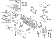 Ford Center Console Base Diagram - BB5Z-78045E24-BB