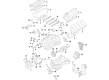Ford Taurus Crankshaft Thrust Washer Diagram - 7T4Z-6D309-C