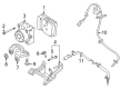 Ford Edge Brake Fluid Pump Diagram - F2GZ-2C215-B