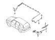 Ford Escape Windshield Washer Nozzle Diagram - YL8Z-17603-AB