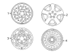 Ford Explorer Sport Spare Wheel Diagram - 1L5Z-1015-DA