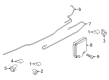 Ford Transit-250 Parking Assist Sensor Diagram - KB3Z-14C689-C
