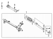 Ford Rack and Pinion Boot Diagram - LX6Z-3332-B