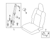Lincoln Seat Belt Diagram - DE9Z-74611B69-CB