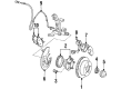 Ford Crown Victoria Backing Plate Diagram - F5AZ-2K005-A