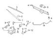 Ford Wiper Blade Diagram - 8L1Z-17528-C