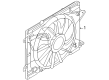 Lincoln Nautilus Radiator fan Diagram - PZ1Z-8C607-B