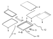 Lincoln Aviator Sunroof Diagram - LC5Z-78500A18-C