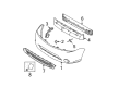 Ford Focus Grille Diagram - 9S4Z-17K945-AA