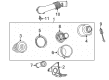 Ford E-150 Econoline Club Wagon Mass Air Flow Sensor Diagram - YC2Z-12B579-BBRM