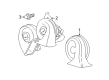 Ford Ranger Horn Diagram - 2L5Z-13832-BA
