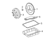 Ford Thunderbird Automatic Transmission Filter Diagram - 3W4Z-7A098-AA