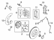 Ford Backing Plate Diagram - FR3Z-2K004-F