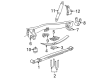 Ford Shock Absorber Diagram - 7C3Z-18125-LEA