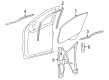 Lincoln Mark LT Weather Strip Diagram - 6L3Z-1521452-A