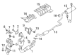 Ford EcoSport Muffler Strap Diagram - BE8Z-5A262-A