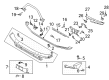 Ford Bronco Bumper Diagram - M2DZ-17757-DA