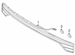 Lincoln Aviator Bumper Reflector Diagram - LC5Z-13A565-B