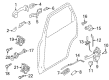 Ford Escape Exterior Door Handle Diagram - 9L8Z-7826605-A