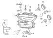 Ford C-Max Fog Light Bulb Diagram - 2C5Z-13N021-AA
