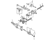 Ford Bronco II CV Joint Companion Flange Diagram - E5TZ4851B