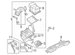 Ford Maverick Air Filter Diagram - LX6Z-9601-A