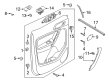 Ford Ranger Weather Strip Diagram - EB3Z-2625861-A