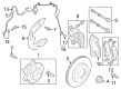 Ford Bronco Backing Plate Diagram - ML3Z-2K005-C