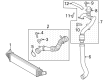Ford Maverick Intercooler Diagram - LX6Z-6K775-A