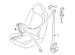 Mercury Mariner Seat Belt Diagram - 6L8Z-78611B09-BC