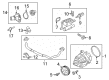 Ford Water Pump Diagram - 4S4Z-8501-E