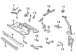 Ford Mustang Floor Pan Diagram - XR3Z-6311135-AA