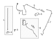 Ford Antenna Cable Diagram - BC3Z-18812-B