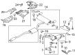 Ford Escape Muffler Strap Diagram - CV6Z-5K291-F
