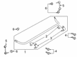 Lincoln Corsair Sway Bars Diagram - LJ7Z-5A772-A