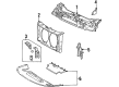 Ford Taurus Air Deflector Diagram - F6DZ-8311-B
