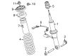 Ford Bronco Shock Absorber Diagram - NB3Z-18124-F