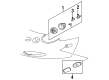 Ford Taurus Side Marker Light Diagram - F6DZ13200AC