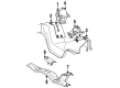 Ford F-250 Engine Mount Torque Strut Diagram - F6TZ-6068-B