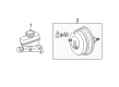 Ford Explorer Master Cylinder Repair Kit Diagram - F87Z-2140-AC