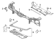 Ford Mustang Air Deflector Diagram - DR3Z-8310-E
