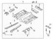 Ford C-Max Floor Pan Diagram - FV6Z-5811135-A